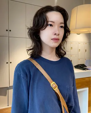 ミディアム harai nanakoのヘアスタイル