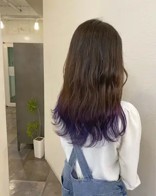 ロング カラー パーマ ヘアアレンジ 🐠店長 二田直人🐠のヘアスタイル