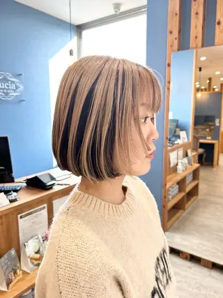 ショート lucia RYOのヘアスタイル