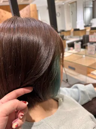 ショート カラー rudii by HAIRPOCKET所属・玉田 千智のヘアスタイル