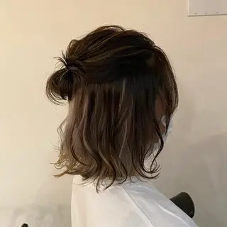 ミディアム カラー kota. mokaのヘアスタイル