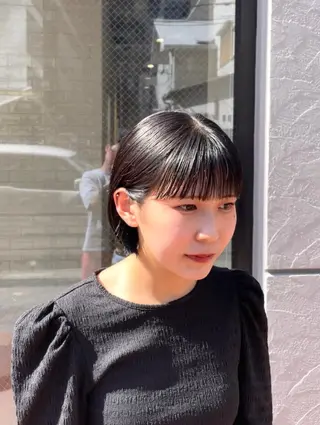 ショート カラー パーマ ヘアアレンジ キッズ 大人スタイル 太田のヘアスタイル