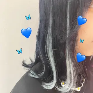 ミディアム カラー 新宿駅近♡個室 ♡関口三都季🌜のヘアスタイル