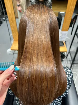 ロング 畑中 香穂のヘアスタイル