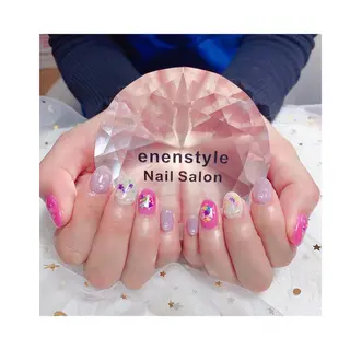 ショート ネイル 👑enen style👑のネイルデザイン