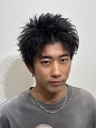 ショート メンズ 金子 遥人のヘアスタイル