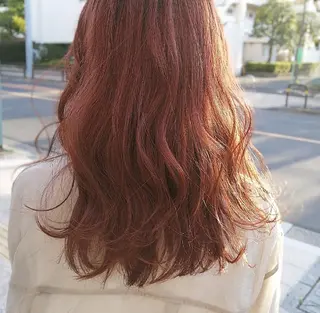 カラー ロング hase _のヘアスタイル