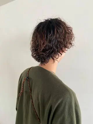 パーマ ANY/須田麻人 /パーマスタイルのヘアスタイル