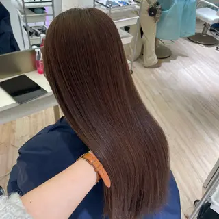 セミロング カラー Parve Mix /頓宮 稚愛🤍のヘアスタイル