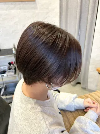 ショート 透明感カラー /hiyori🌟のヘアスタイル