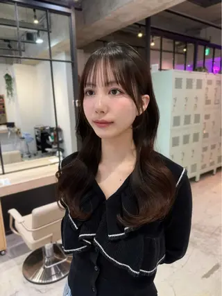 ロング 𝐑𝐮𝐧𝐚 🩵のヘアスタイル