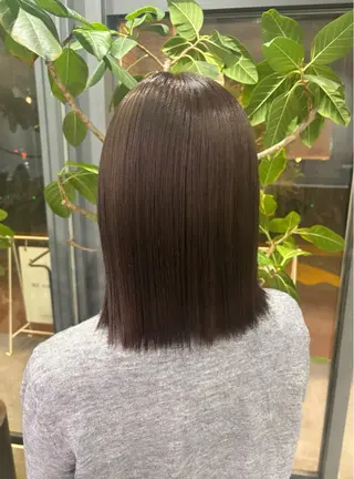 カラー 🐈‍⬛JUMI /透明感カラー/🩶のヘアスタイル