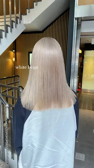 セミロング カラー 🩷  ayaka 🩷のヘアスタイル