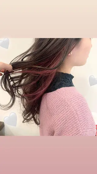 ロング カラー エクステ指名数 No.1💖ゆい🌈のヘアスタイル