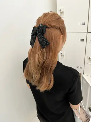 ロング カラー ヘアアレンジ 愛されカラー🩷 はるなのヘアスタイル