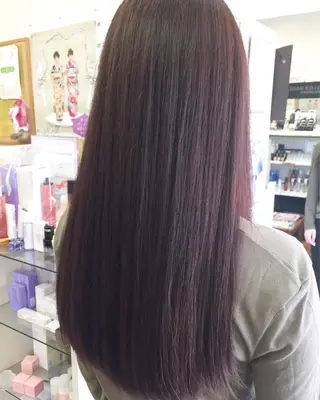 ロング カラー YAP！HAIR トコツメアヤノのヘアスタイル