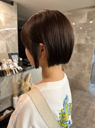 ショート カラー ヘアアレンジ ⭐️似合わせカットN o.1✨️けいとのヘアスタイル