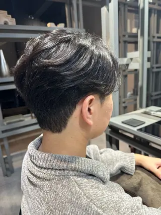 ミディアム メンズ 似合う髪型が 分からない方へのヘアスタイル