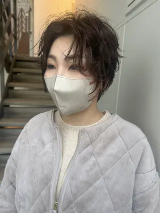 ショート 髪質改善/韓国風 レイヤー/田村祐樹のヘアスタイル
