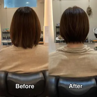 ショート 濱本 浩安のヘアスタイル