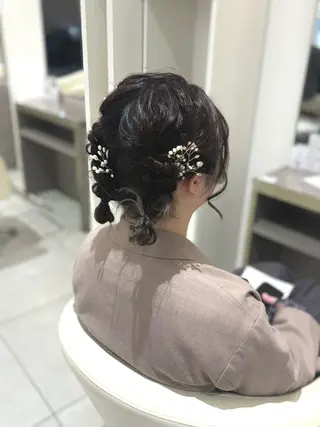 ヘアアレンジ 小板橋 菜月のヘアスタイル