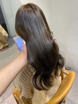 ロング カラー 当日予約大歓迎💗 依田瑞希のヘアスタイル