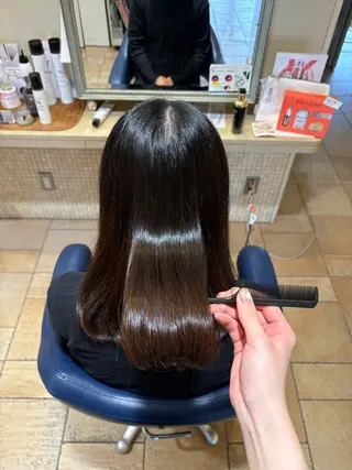ロング 井本 帆香のヘアスタイル