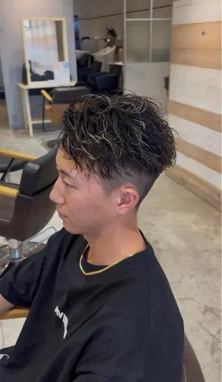 メンズ 阿世賀 隆太のヘアスタイル