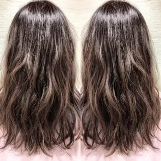 セミロング box mico. mutsumiのヘアスタイル