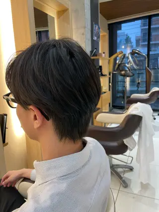 ショート メンズ 岩崎 唯人のヘアスタイル