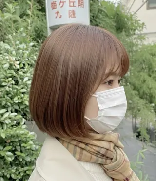 ショート カラー ショート/ボブ /髪質改善/内山翔太のヘアスタイル