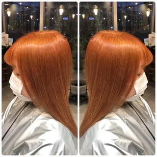セミロング カラー 小山内 龍一郎 店長のヘアスタイル