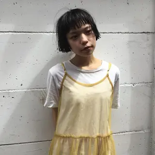 ショート カラー 坂本 裕介/パーマのヘアスタイル