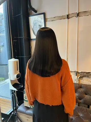 セミロング カラー 【完全マンツー 恵比寿】佐藤 翔のヘアスタイル