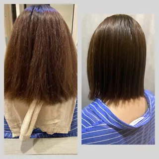 パーマ 佐藤 沙也輝のヘアスタイル