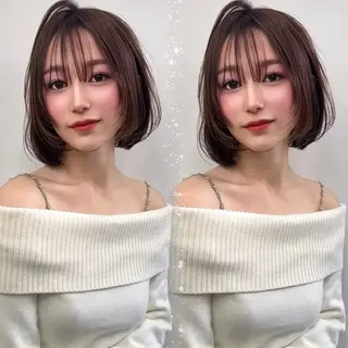 ショート 韓国カット/透明感 カラー/NANAMIのヘアスタイル