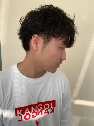 パーマ メンズ Beach 代表 KENTAのヘアスタイル