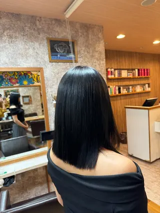 カラー 曲がる縮毛矯正 ✄﻿杉山来輝金沢文庫のヘアスタイル