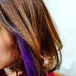 ミディアム カラー Roji 米田 真一のヘアスタイル