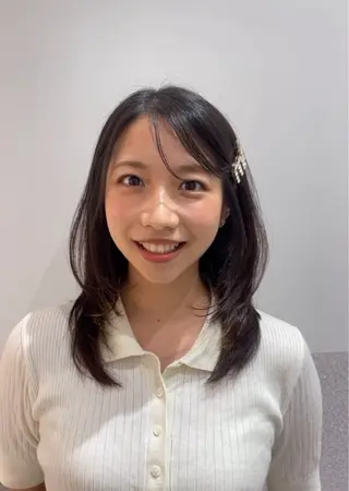 ミディアム ❤︎︎韓国ヘア❤︎︎ 𝑺𝒉𝒊𝒉𝒐のヘアスタイル