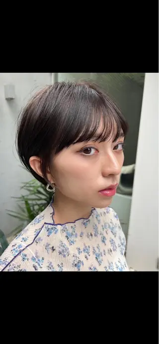 ショート パーマ 松井美樹/似合わせ ガーリー・韓国のヘアスタイル