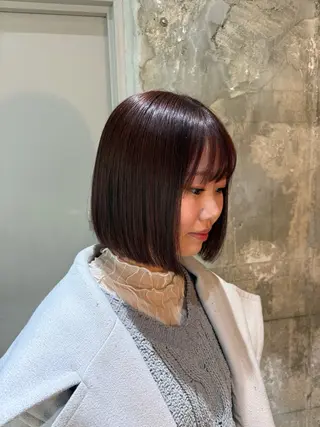 ショート カラー ヘアアレンジ 🌿透明感/レイヤー 🌿TATSUKIのヘアスタイル