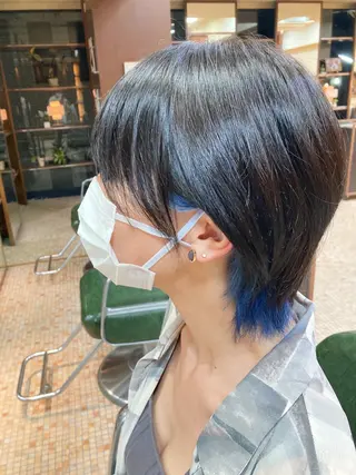 カラー 中尾 柊斗のヘアスタイル