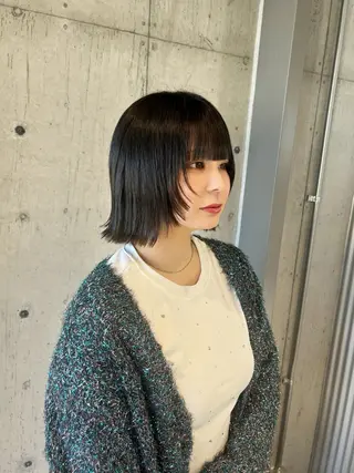 ショート 柔め透明感血色カラー 暖色/レイヤー/ゆいのヘアスタイル