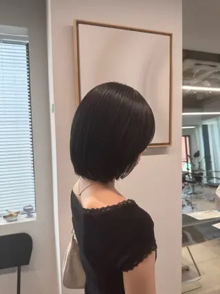 ミディアム カラー RAW所属・髪質改善・縮毛矯正 /小林のヘアスタイル