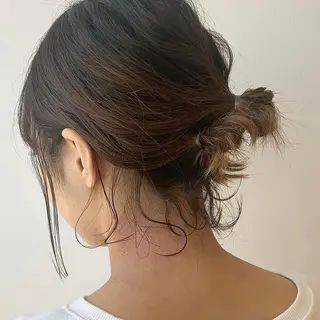 ショート ヘアアレンジ izumi 【カラー/髪質改善】のヘアスタイル