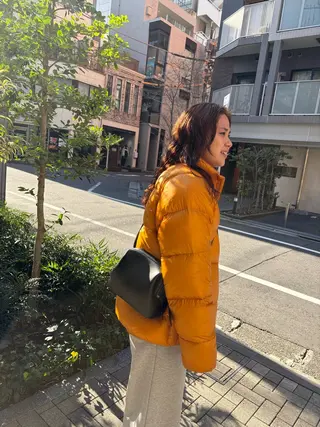 ロング カラー eri kinjoのヘアスタイル