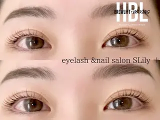 アイブロウ SLily + 【エスリリープラス】のマツエク・マツパデザイン