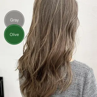 ロング カラー ヘアアレンジ 北間 寛哉のヘアスタイル