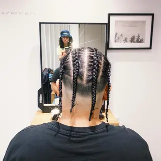 ヘアアレンジ メンズ FJ Kaminokeのヘアスタイル